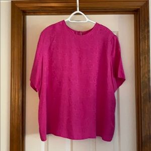 Laura & Jayne Two 2X Silk Top